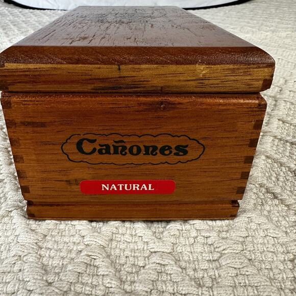 Arturo Fuente Canones Wooden Cigar Box 20 Count Handmade Dominican Republic - Picture 7 of 11